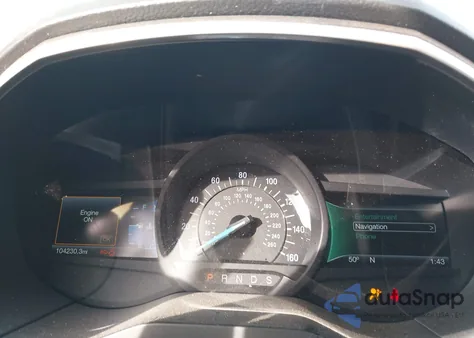 2017 Ford Edge Titanium from USA, damaged, VIN 2FMPK3K86HBC24909